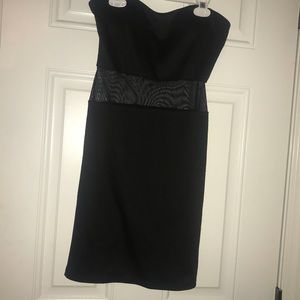 Black Strapless Dress